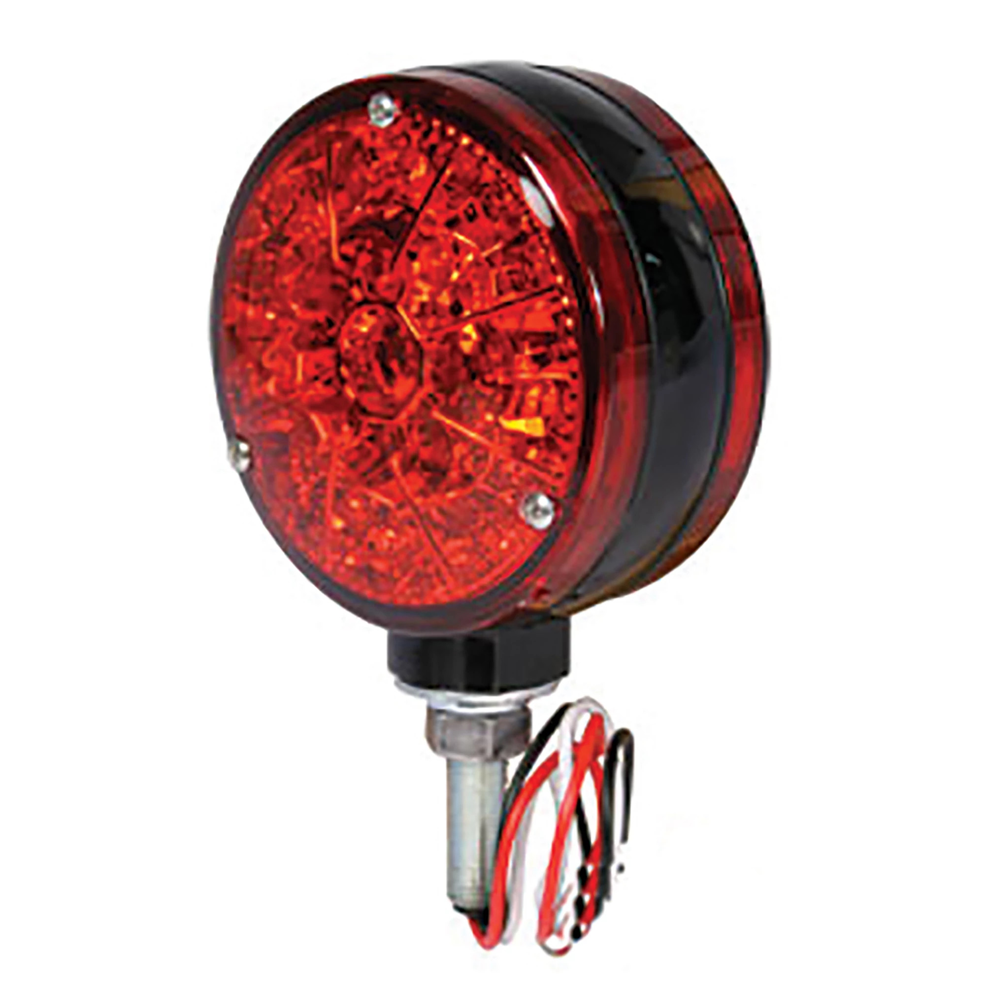 12-Volt LED Safety Warning Light - Round - Red | CASECE | CA | EN