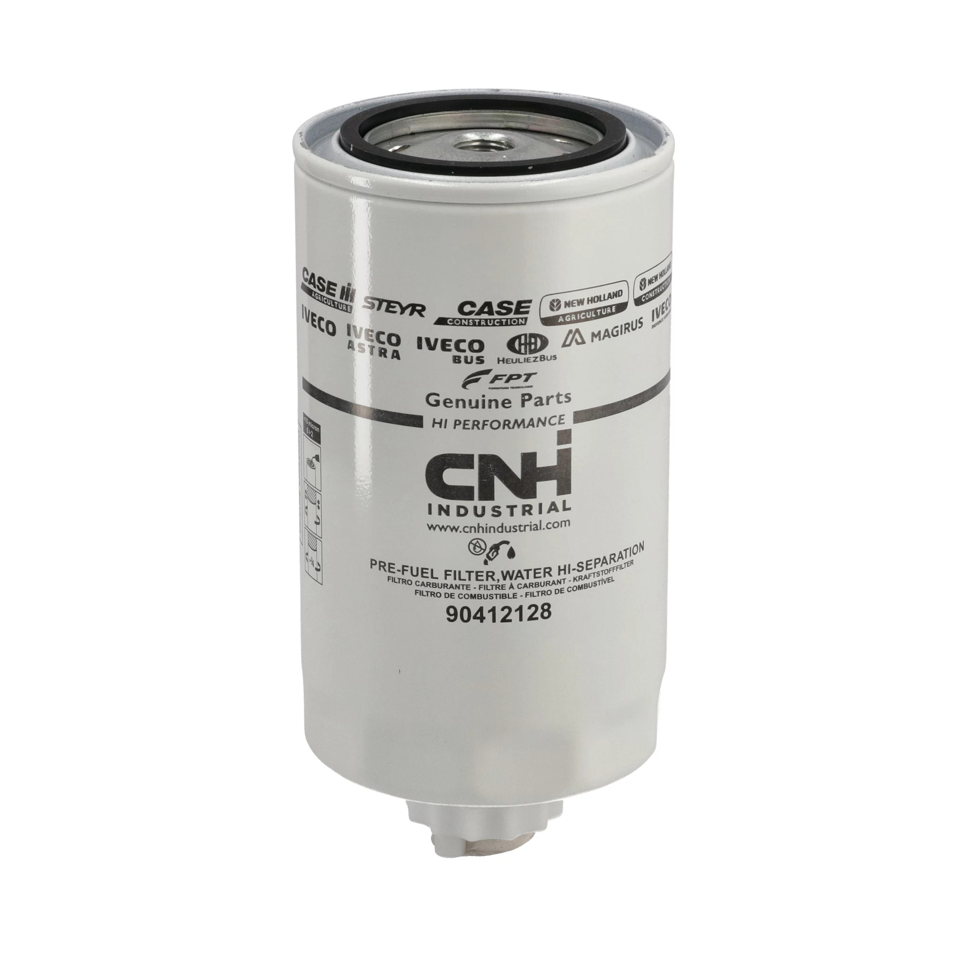 Pré-filtro de combustível - 96 mm DE x 184 mm C