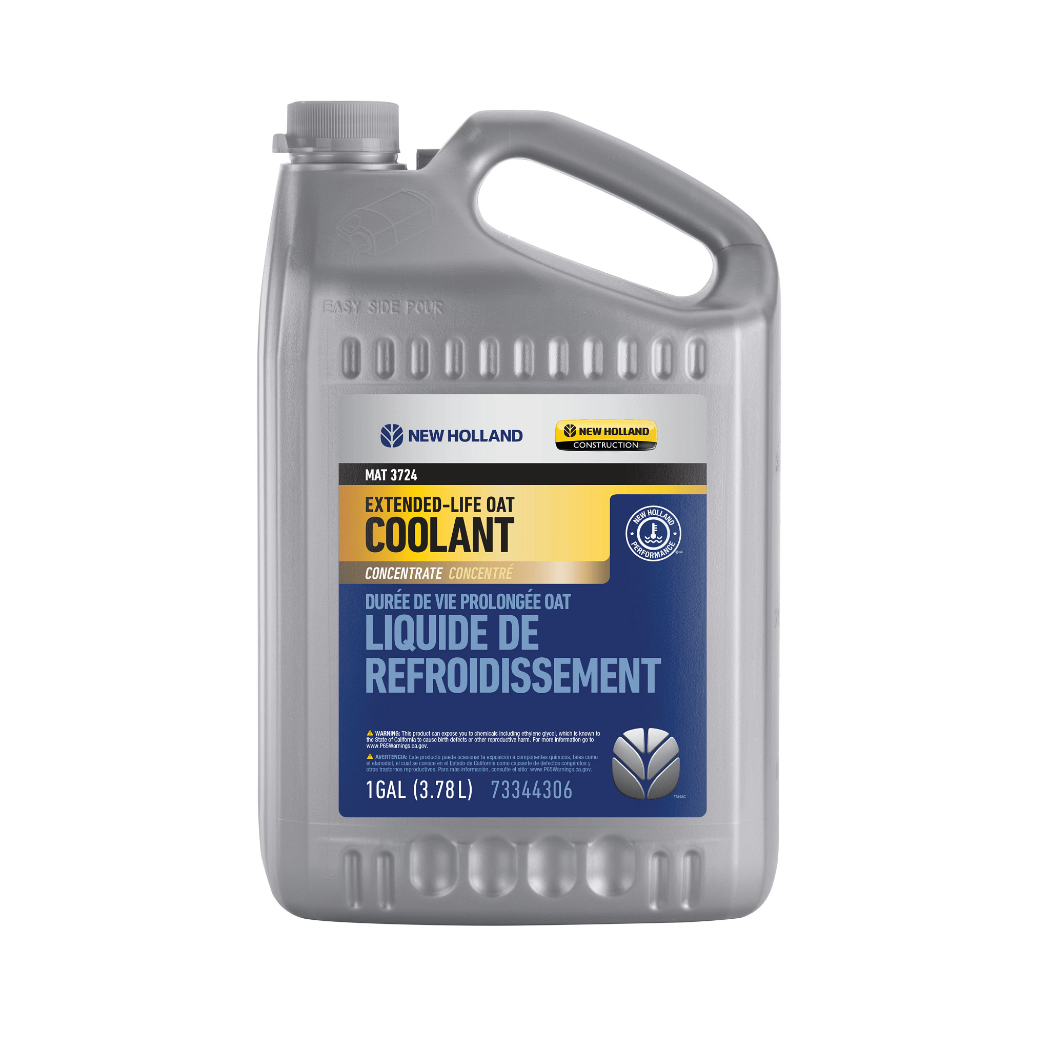 Extended-Life OAT Coolant/Antifreeze - Concentrate - MAT 3724 - 1 Gal./3.78 L | CASEIH | CA | EN