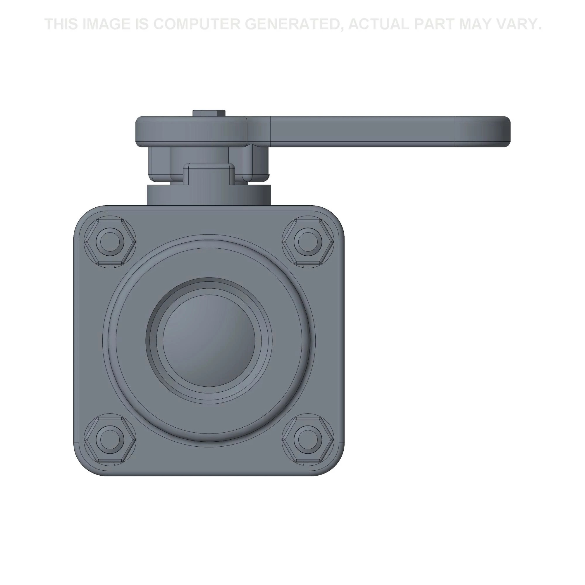 Válvula de porta total Banjo® de 1" - 4 parafusos