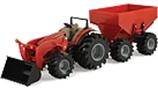 Monster Treads Tractor And Wagon Set - Ertl | CASECE | CA | EN