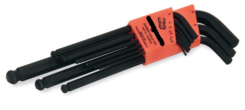 9-Piece Case IH Hex Key Set - Ball End - Metric | CASEIH | US | EN