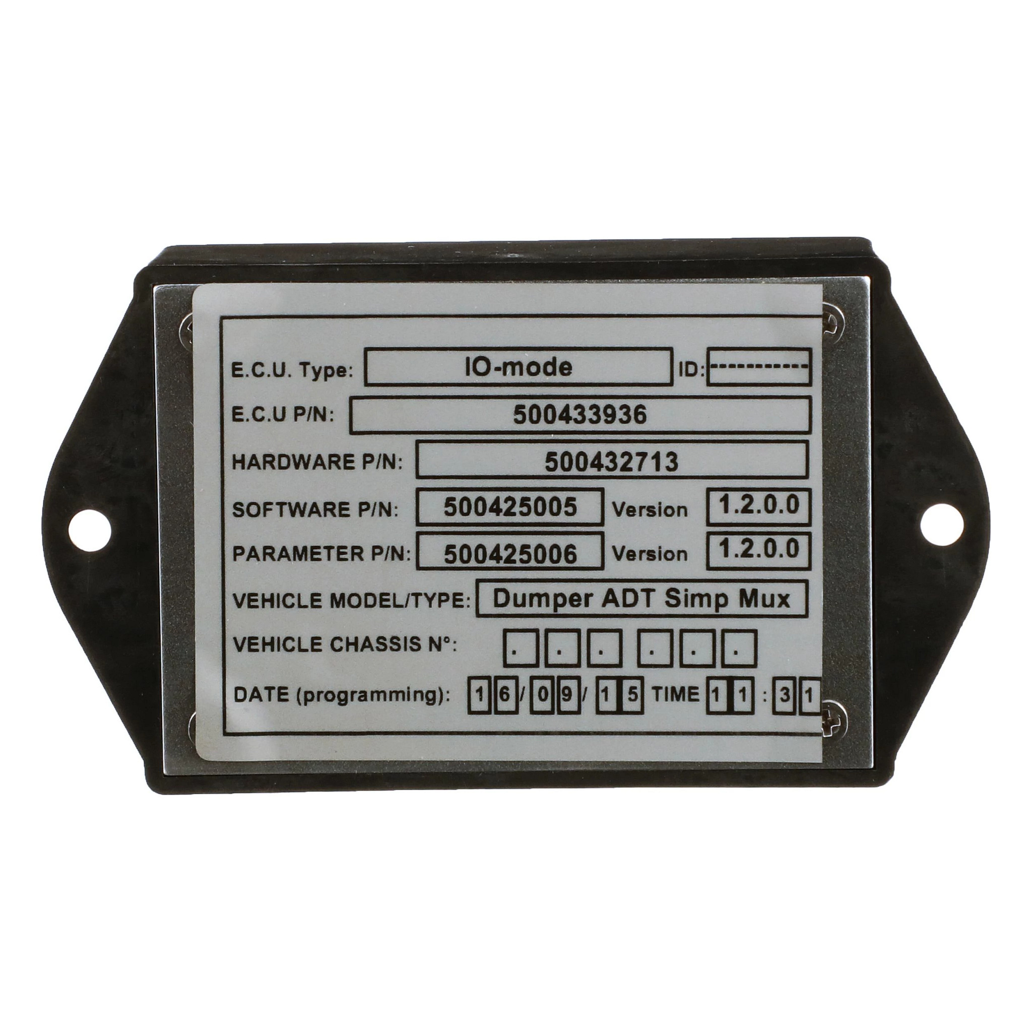 CONTROL UNIT | CASEIH | ANZ | EN