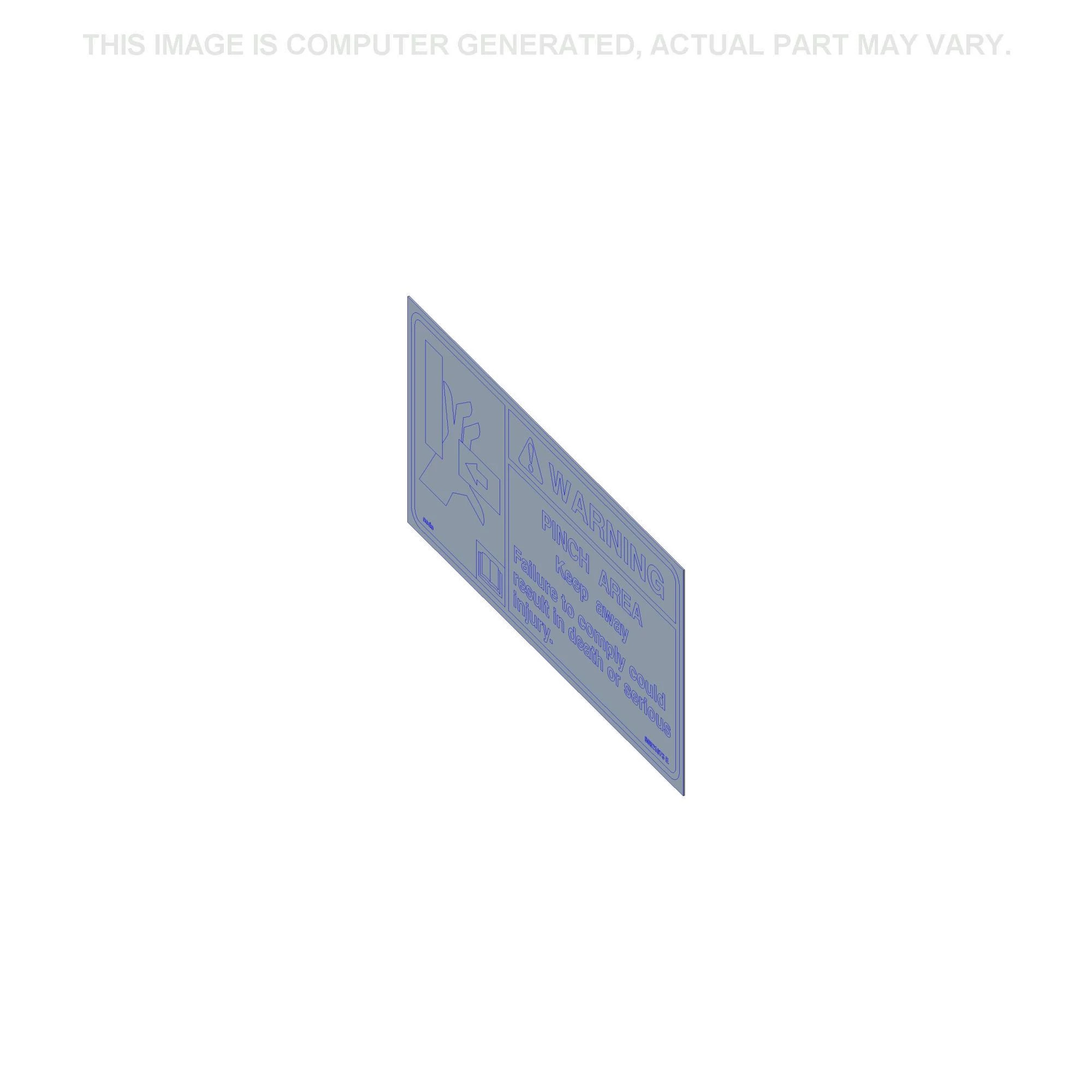 DÍSTICO DE AVISO | NEWHOLLANDAG | BR | PT