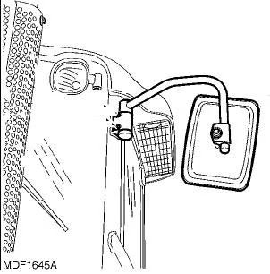 Kit de retrovisores traseiros fixos