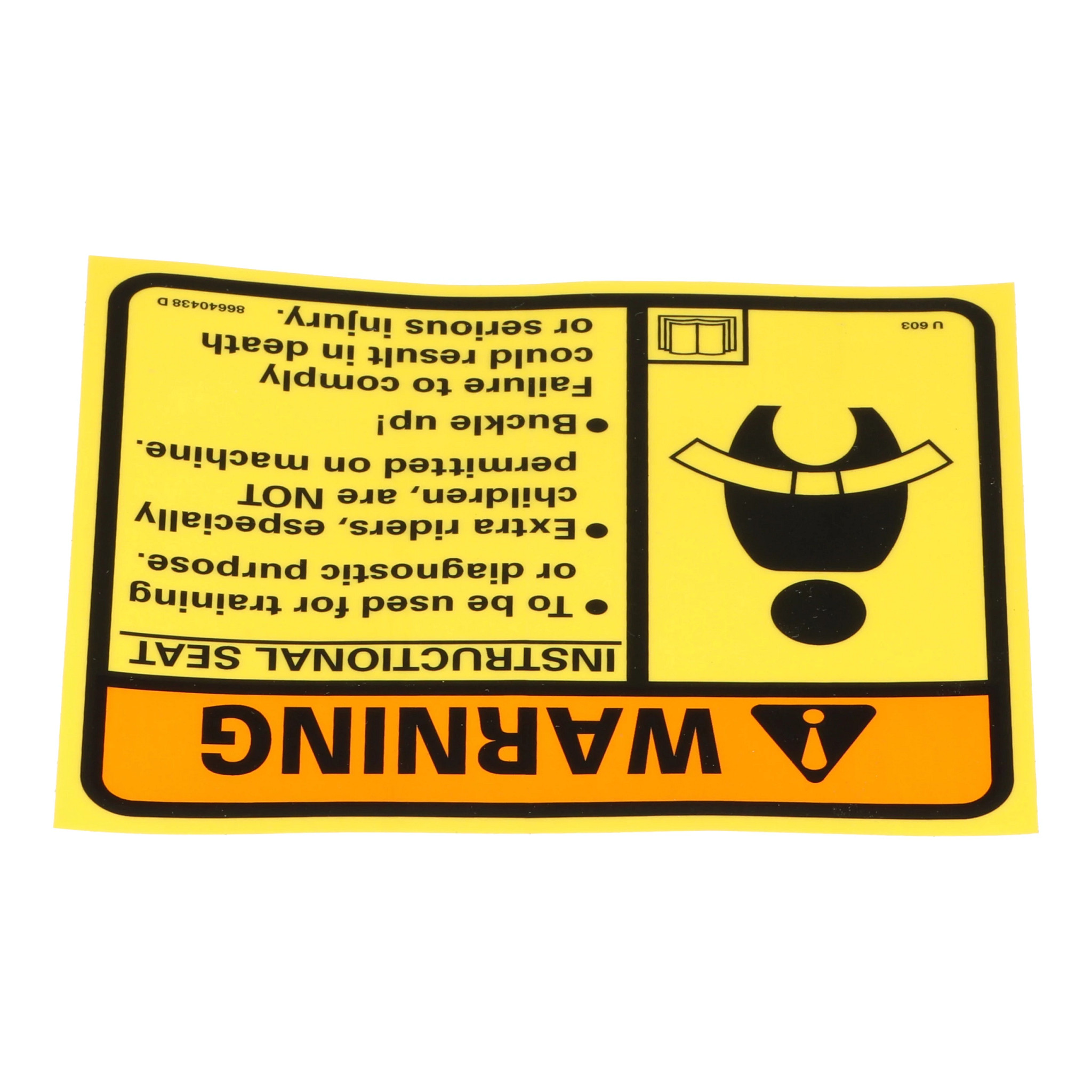 WARNING DECAL | NEWHOLLANDAG | AMEA | FR