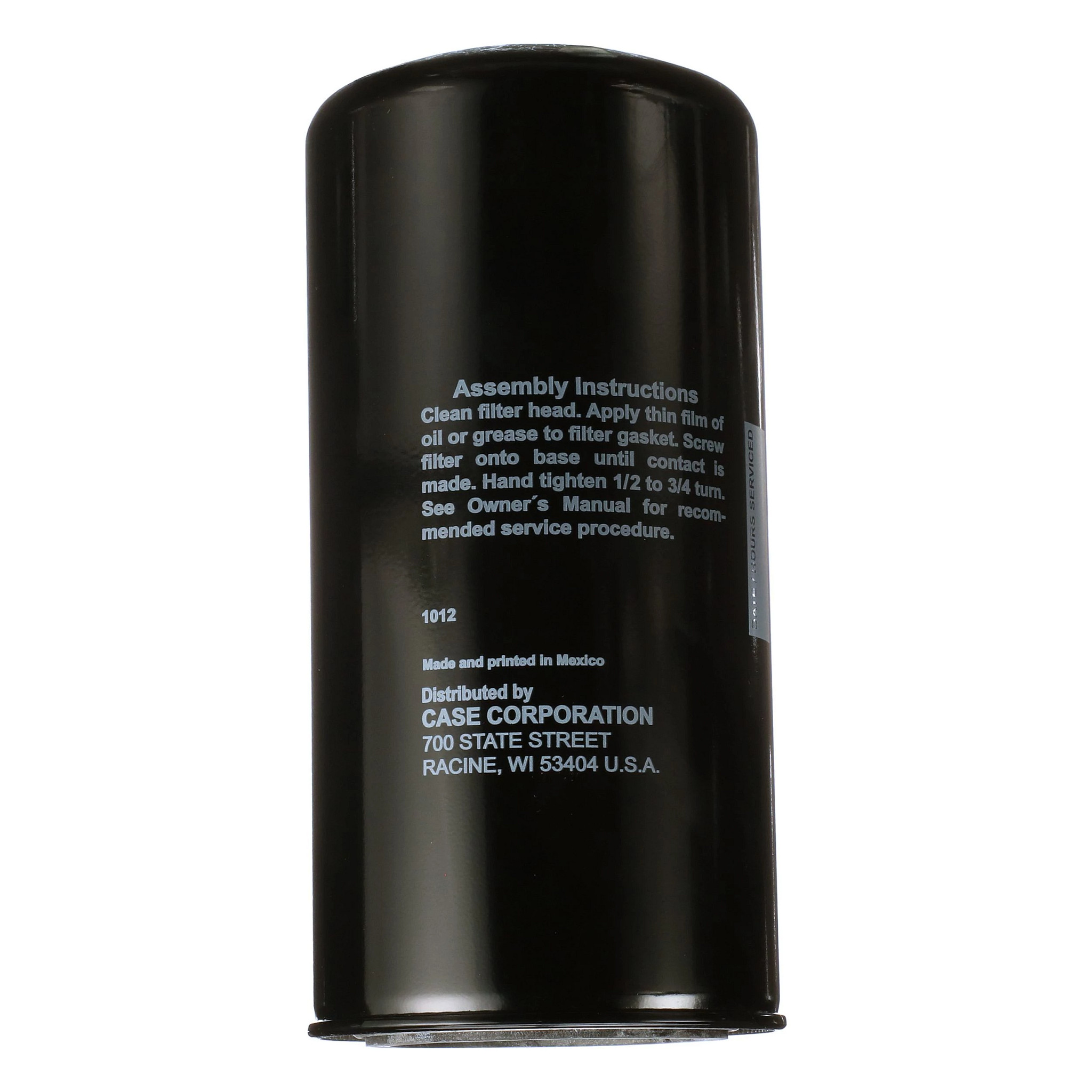 ENGINE OIL FILTER | NEWHOLLANDAG | EU | EN