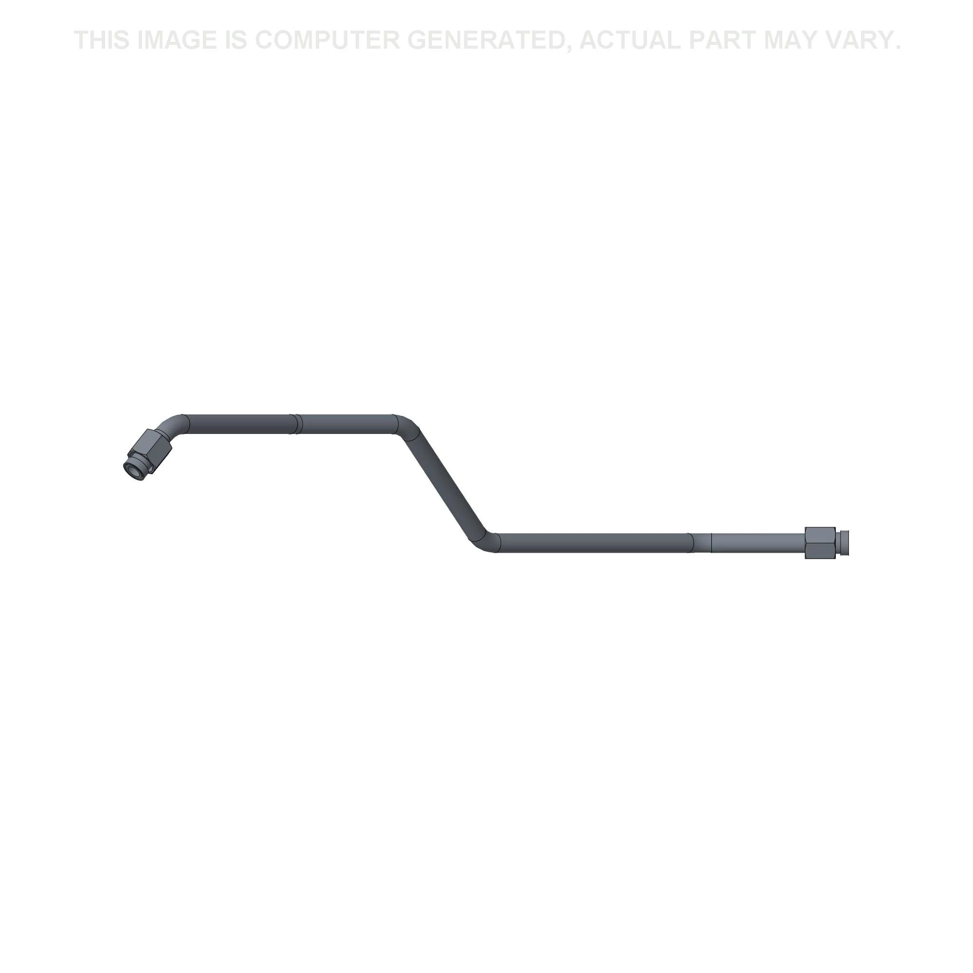 High-Flow Hydraulic Auxiliary Tube - 12.6 mm ID x 15.9 mm OD