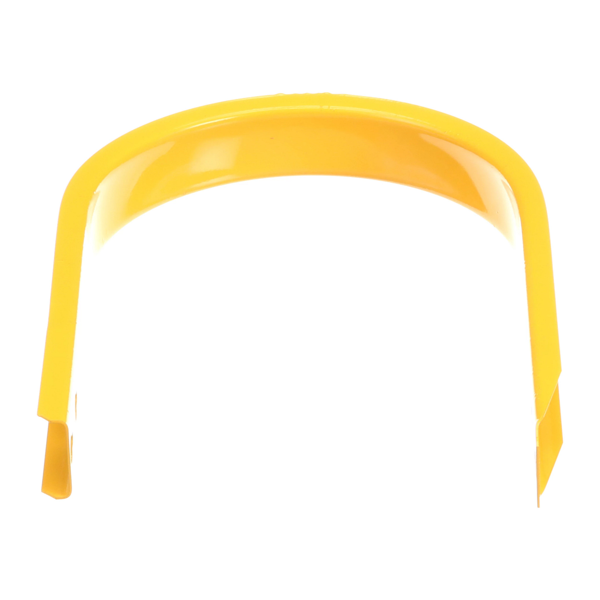 Proteção de pick-up da enfardadeira de fardos redondos New Holland - Amarelo brilhante - 372 mm C x 48 mm L