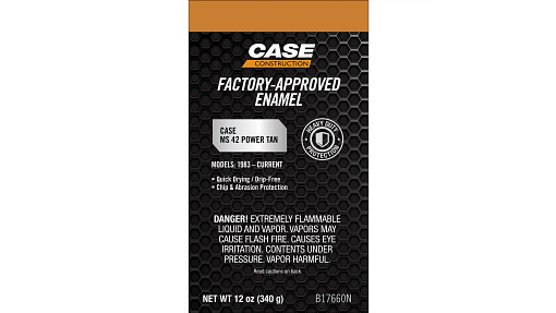 MS 42 Power Tan Enamel Paint - 12 oz/340 g Spray Can https://cnhiparts.widen.net/content/ytsfmygwf0/jpeg/B17660N_MARKETING.jpg?w=510&h=287&keep=c&crop=false