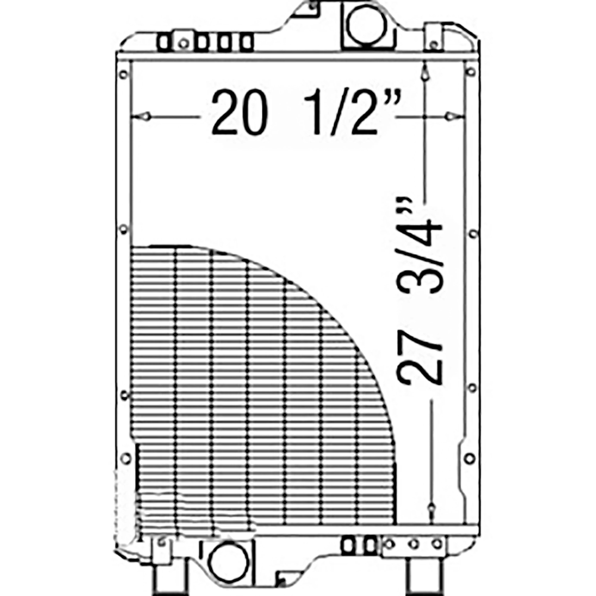 Radiator - Copper/Brass | NEWHOLLANDCE | CA | EN