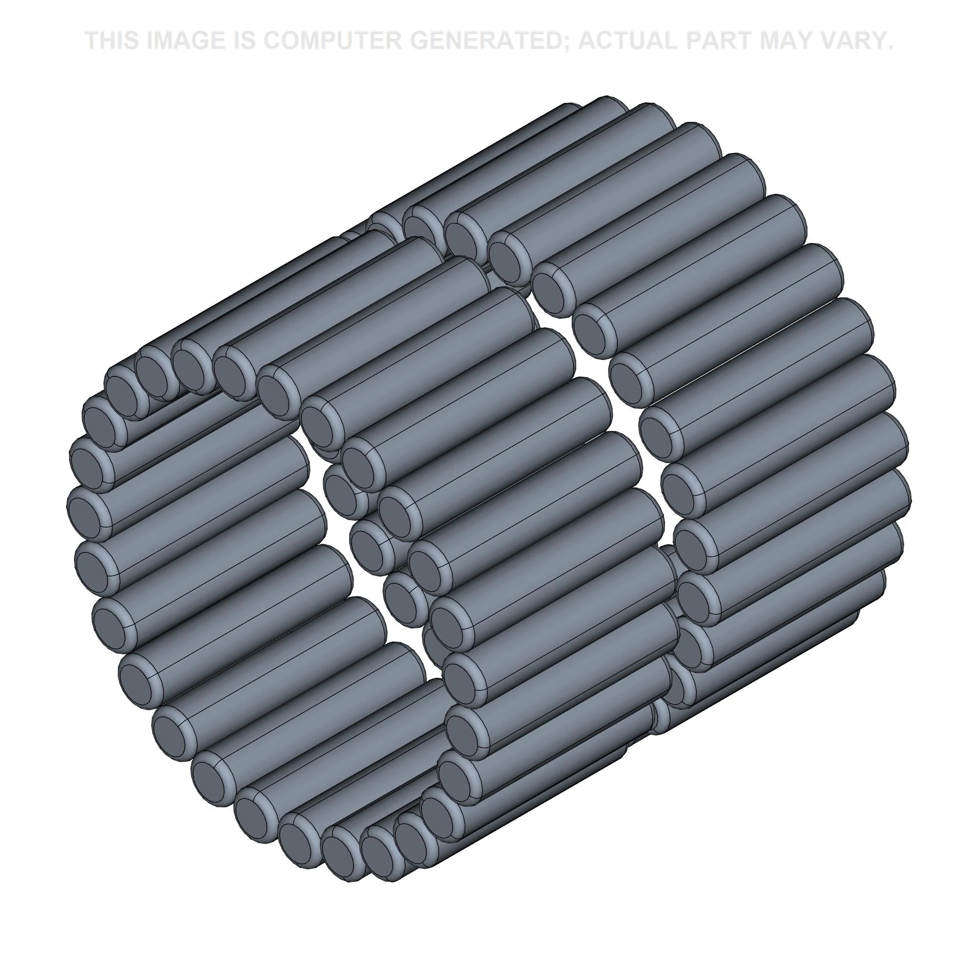 Rolo de agulhas - 53 mm DI x 67 mm DE x 32 mm L