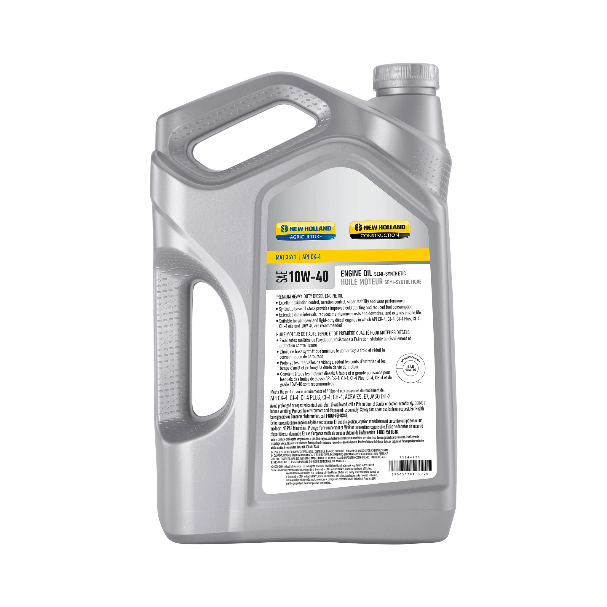 73344226 | Engine Oil - 10W-40 - Semi-Synthetic - MAT 3571