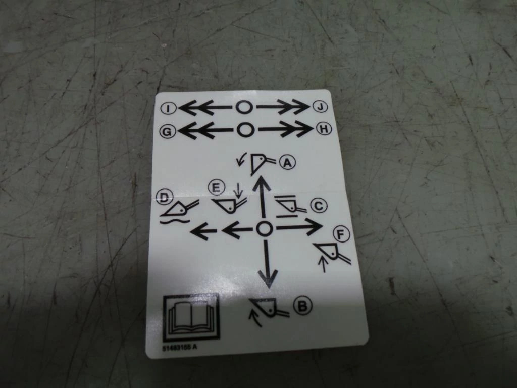 Joystick and 2 Auxiliary Decal | NEWHOLLANDAG | CA | EN
