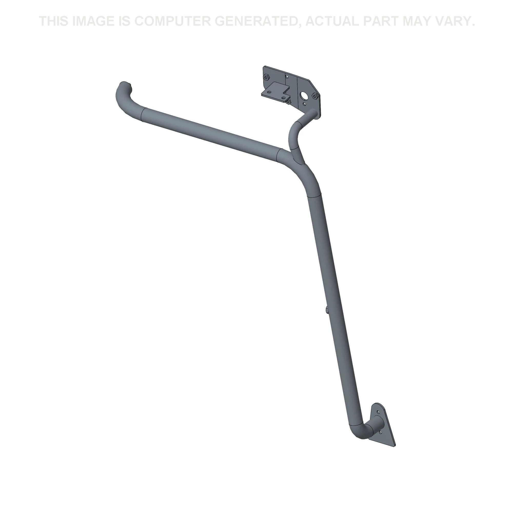 Right-Hand Door Handle - Black - 783 mm L | NEWHOLLANDAG | US | EN