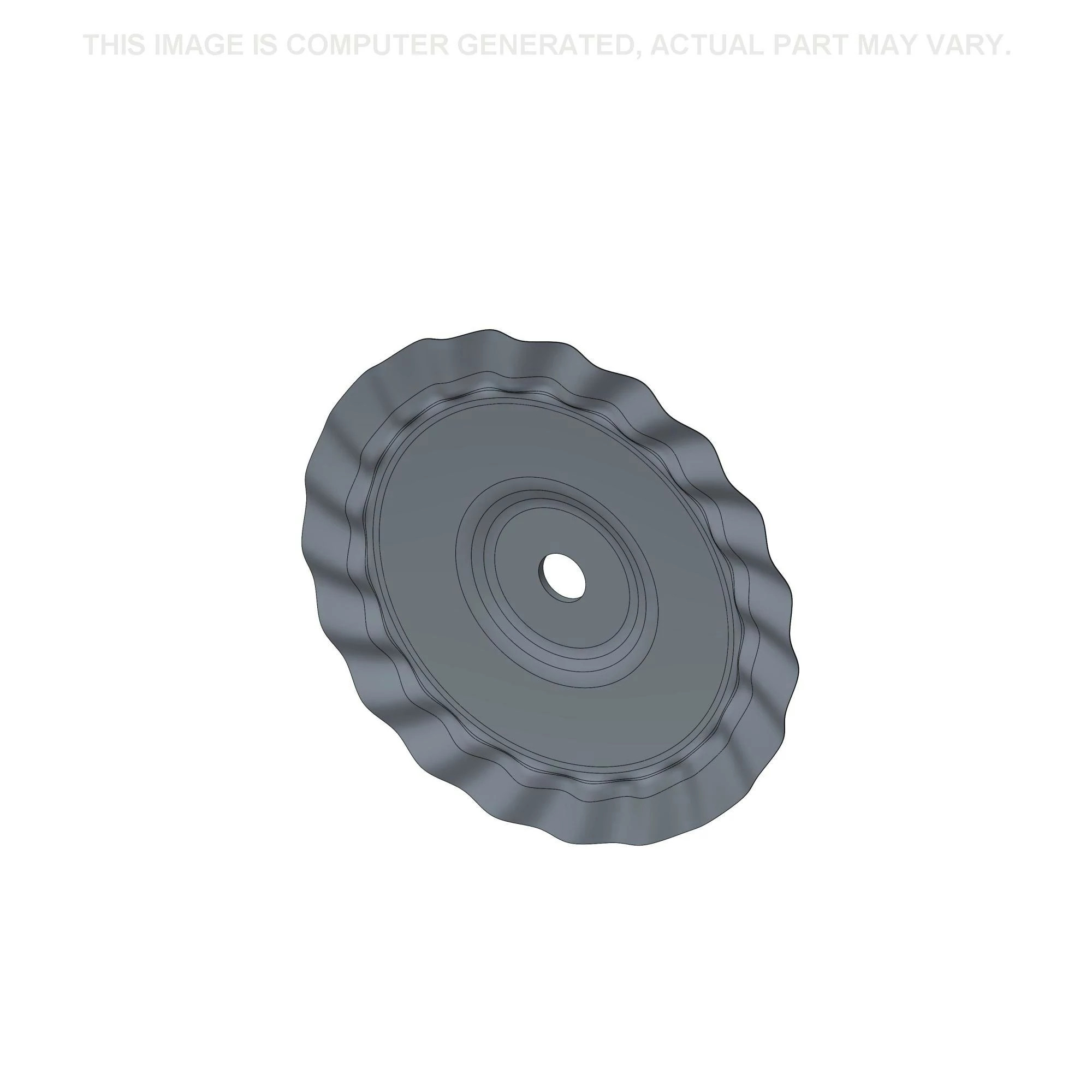 Earth Metal® VT Wave Disk - Crimp Center - Right Front/Left Rear - 16
