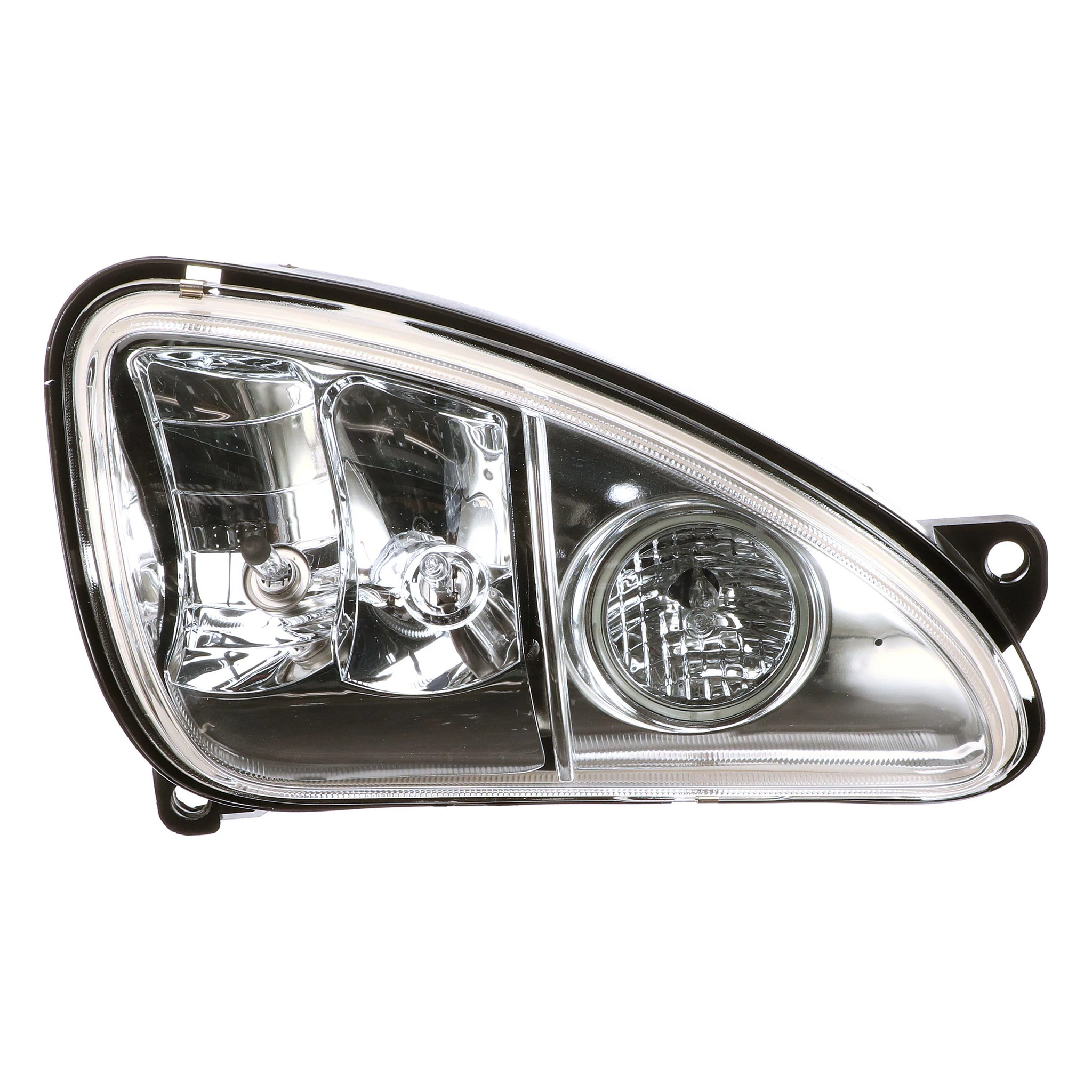 Farol do lado esquerdo - Olhos de gato - Halogênio - 12 volts - 55 watts