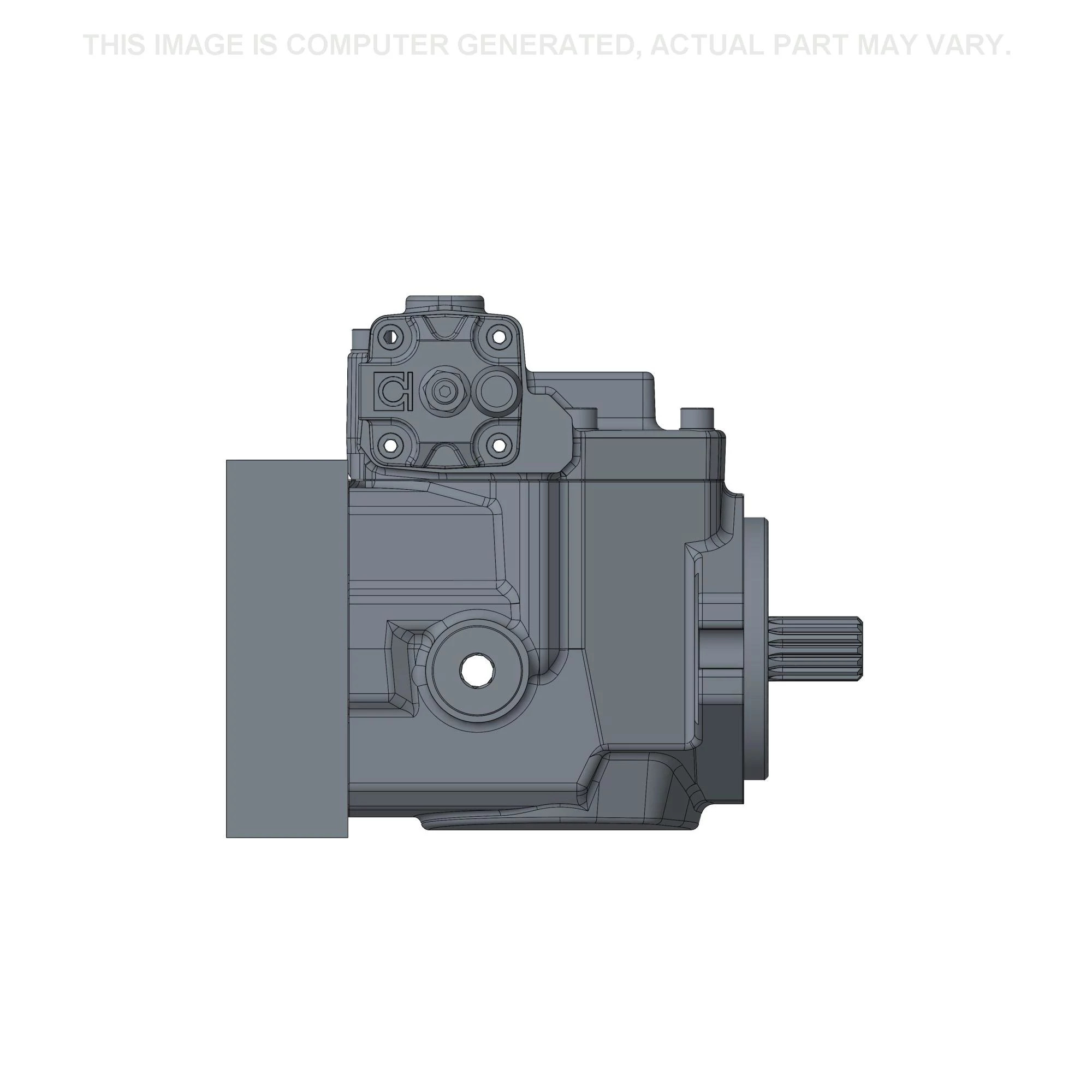47799276 | Hydraulic Pump Motor - 3-Speed - 36/50/68 CC | Case IH | E ...