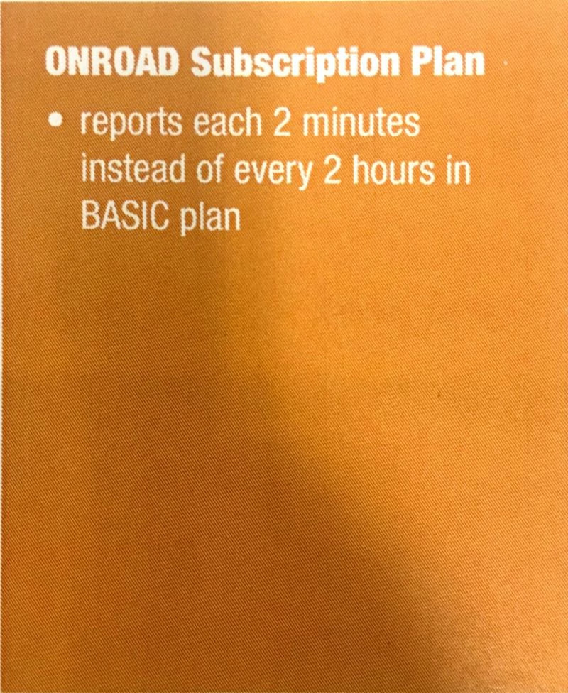 Over-the-Road 1-Year Telematics Subscription | CASECE | CA | EN