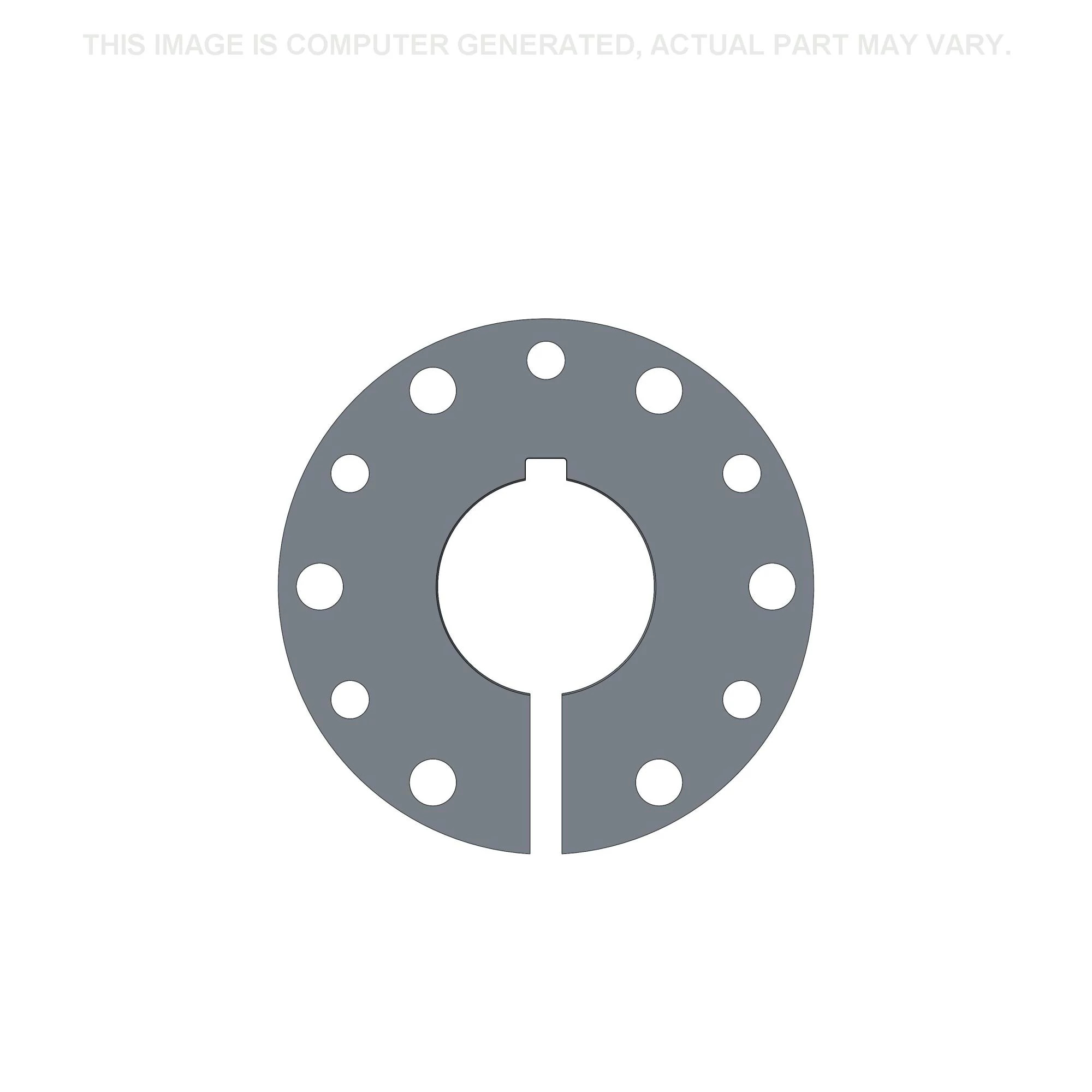 Casquilho do cubo da roda - 252 mm DE x 101 mm DI x 163 mm C