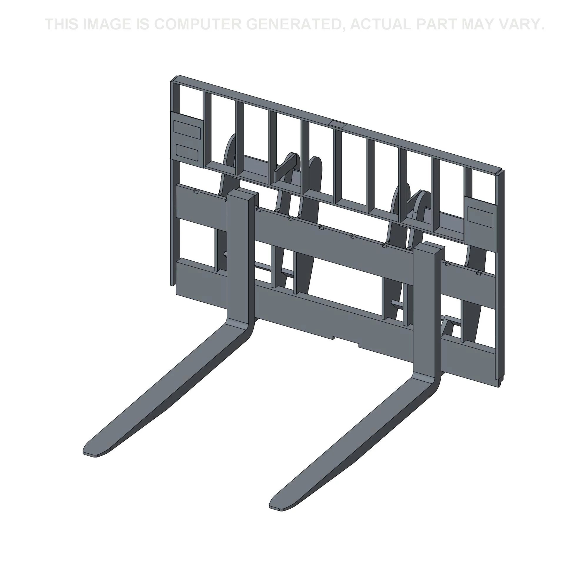 Fourche lève-palette de 60 po - À glissière - Fourches de 2 po x 4 po x 48 po | NEWHOLLANDCE | CA | FR