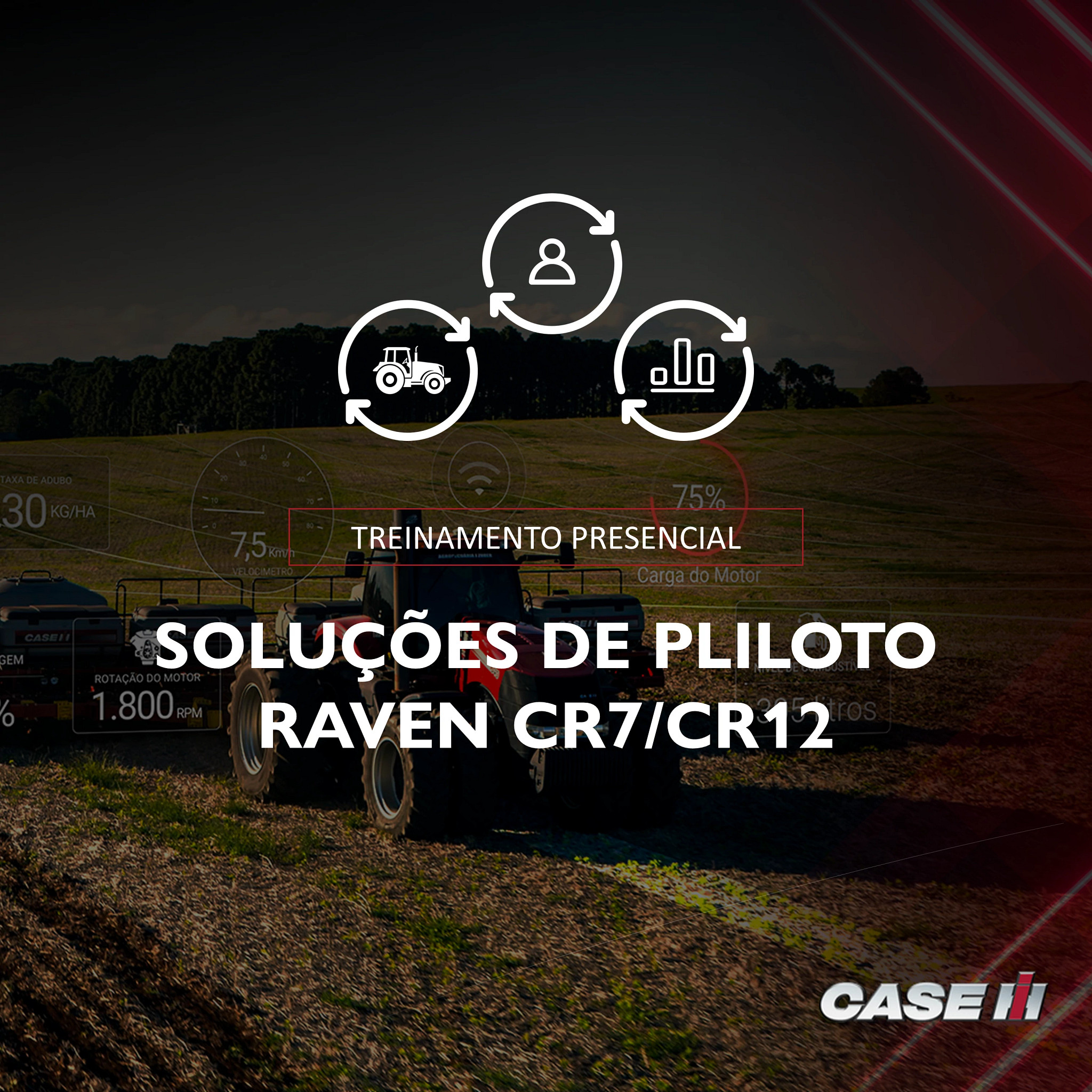 Treinamento Presencial - Solução de Piloto Raven - CR7/CR12