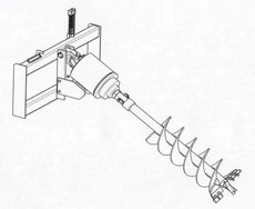 X1975R256 Auger Drive Unit - 2 9/16