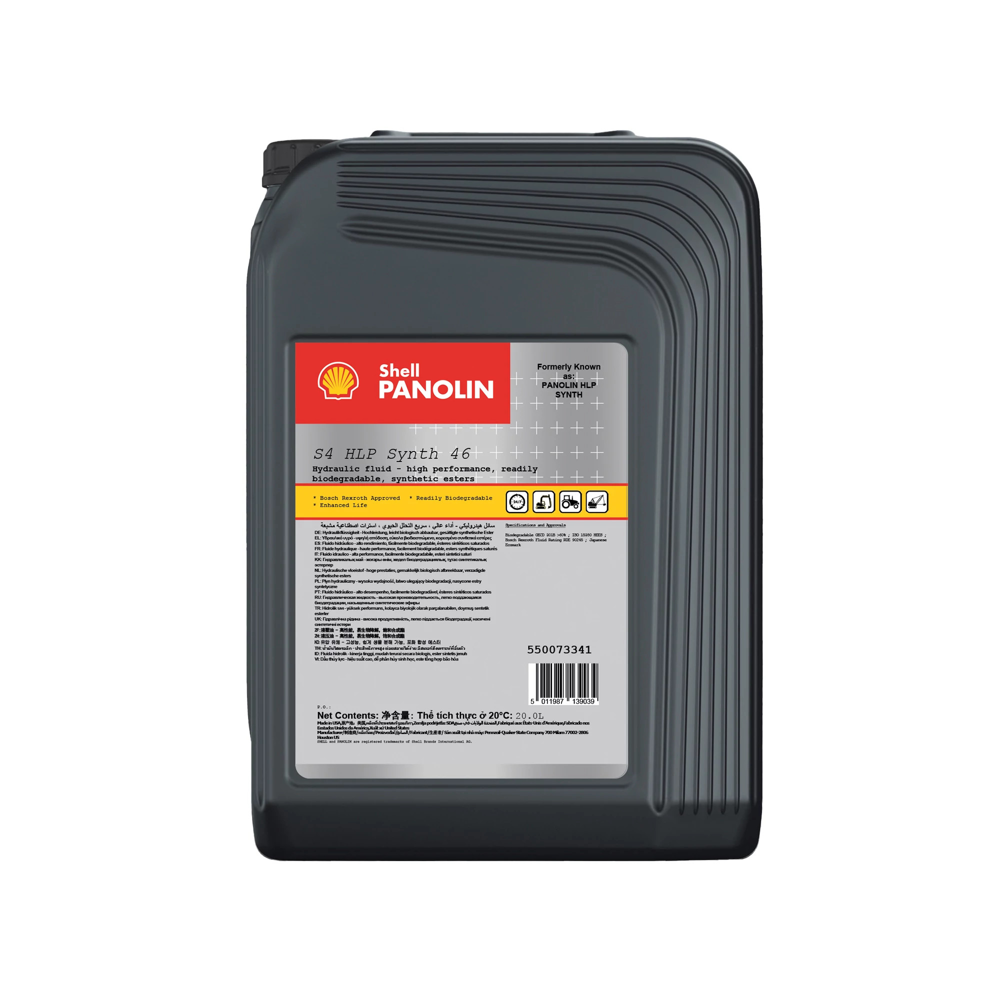 Shell PANOLIN S4 HLP Synth 46 - 5 Gal./18.93 L | CASECE | CA | FR