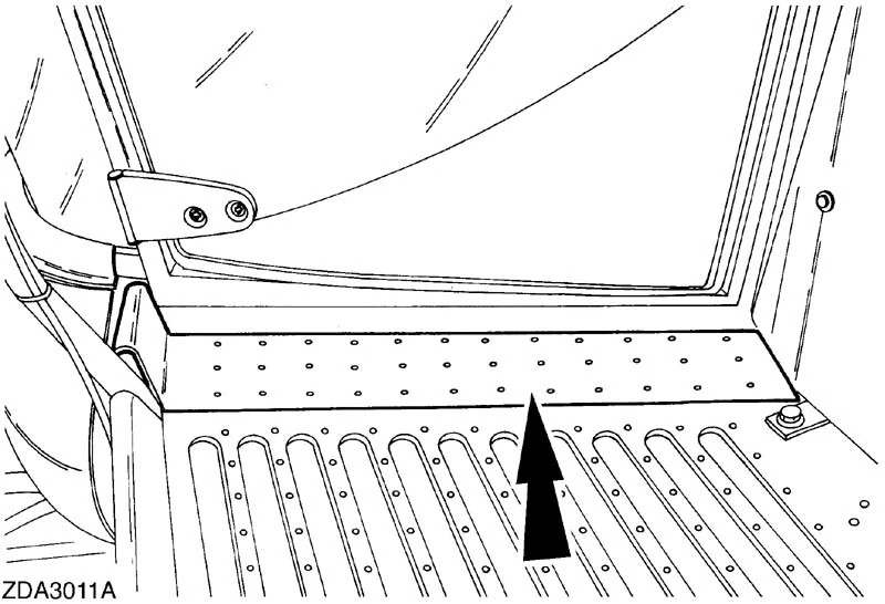 Extensão da plataforma de direção - 500 mm