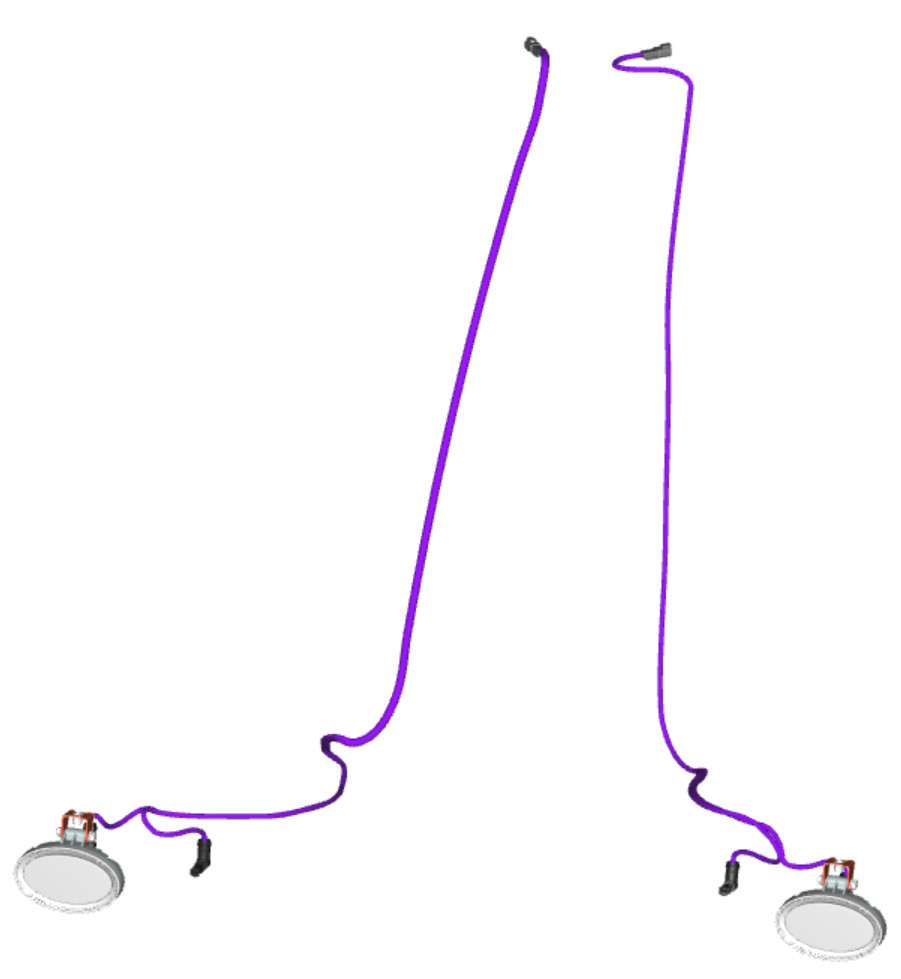 Worklights Kit for Front Undersides - 2 Lights | NEWHOLLANDCE | GB | EN