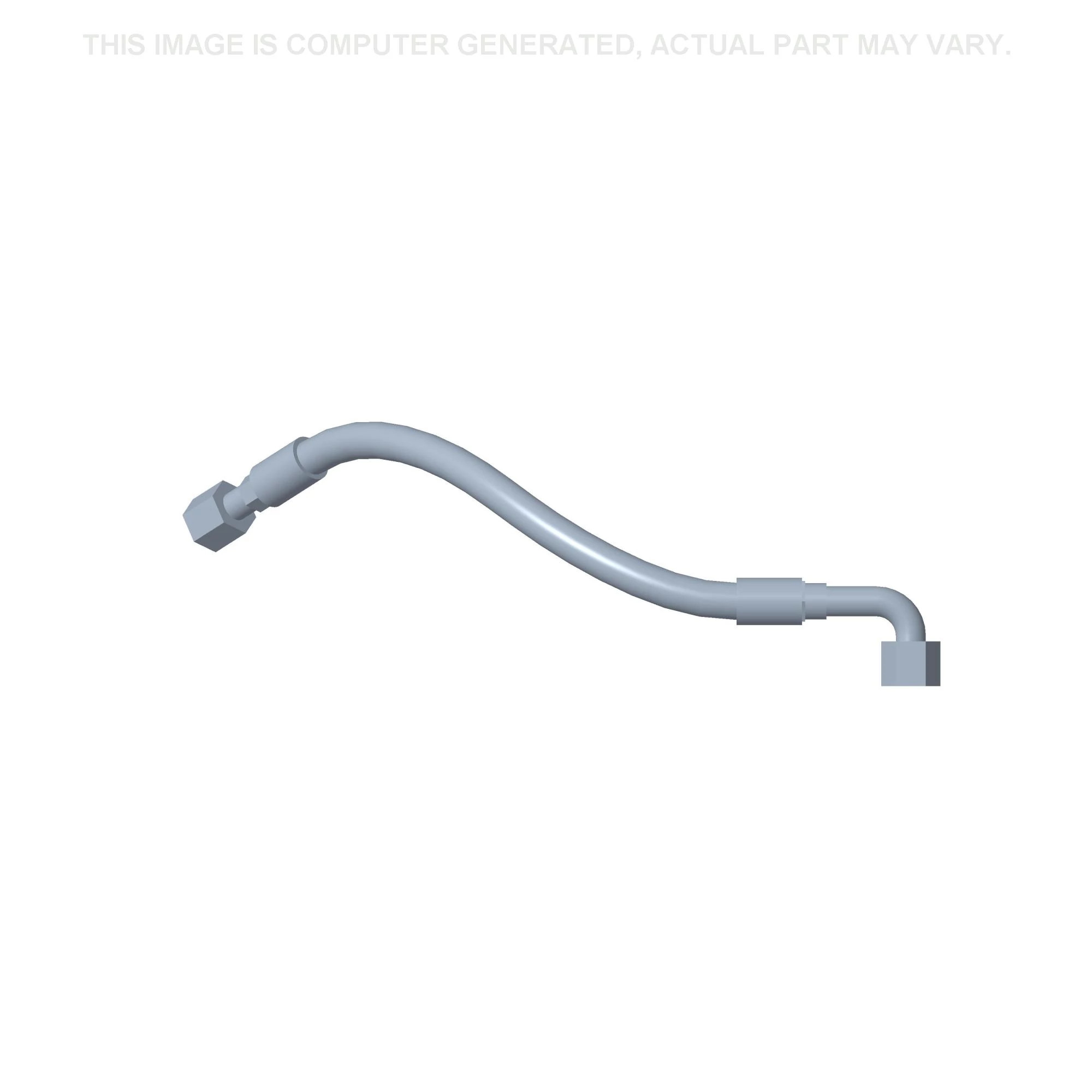 Load Check Valve Tube to Backhoe Valve - 10 mm ID x 410 mm L