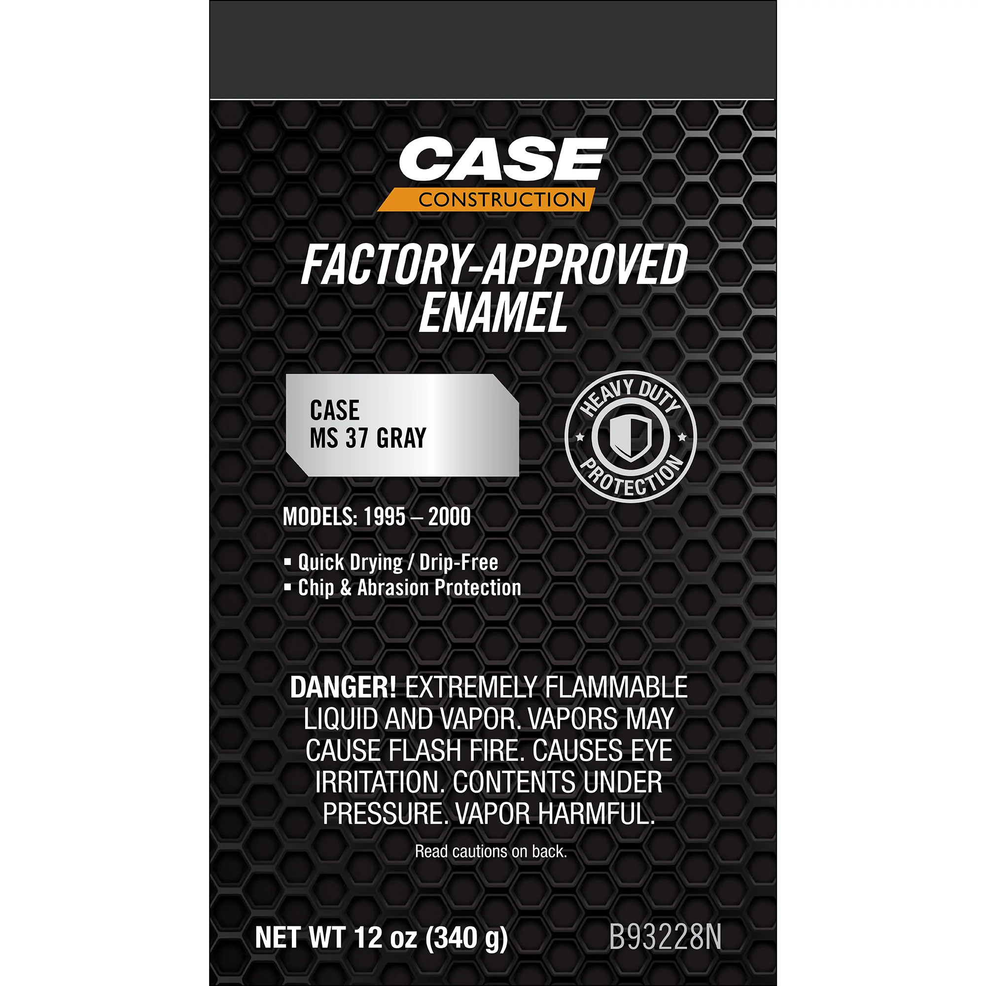 MS 37 Gray Enamel Paint - 12 oz/340 g Spray Can | NEWHOLLANDCE | CA | EN